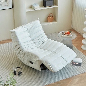 免運 懶人沙發可睡可躺單人搖搖椅搖轉電動毛毛蟲休閑椅成人可調節客廳