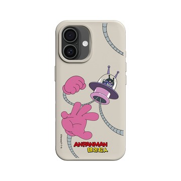 iPhone 16 SolidX 貝殼灰 - Anpanman麵包超人 - 細菌幽浮