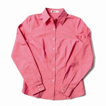 【Hanes女裝】 休閒長袖襯衫(共五色)