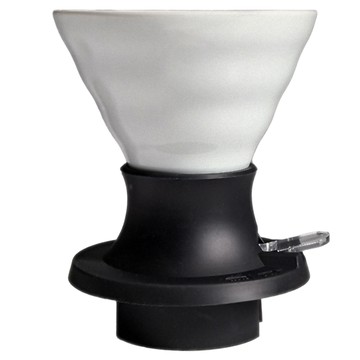 HARIO 好璃奧 SWITCH 磁石浸漬式02有田燒濾杯 200ml 附錐形白色V60濾紙 40張  白色  1個