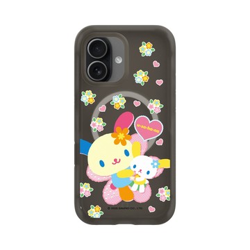 iPhone 17 AirX 本質黑 - 三麗鷗-花小兔 Usahana - 抱緊緊