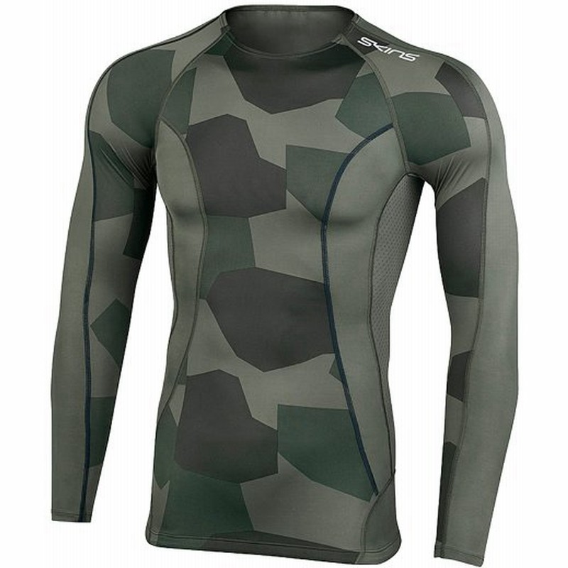 スキンズ Skins 00 ロングスリーブトップ メンズ Dnamic Core カモ Df 通販 Lineポイント最大0 5 Get Lineショッピング