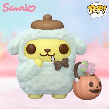 【FUNKO】POP 三麗鷗 萬聖節布丁狗 植絨公仔【墊腳石】擺飾
