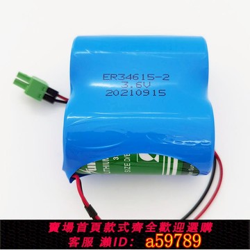 【全網低價 可打統編】SUNMOON日月專用ER34615-2并聯3.6V適用蒼儀流量計電池計量煤氣表