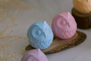 貓頭鷹擴香石-B款-生日禮 聖誕禮物 情人節禮物 療癒小物