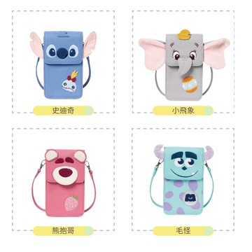 Zoobies 迪士尼經典角色 斜揹手機包(共4款)