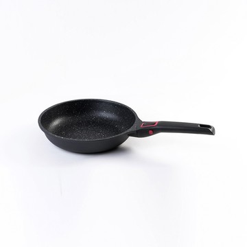 Baumalu 24cm．Granit Pro平底單手鍋  (寶馬璐-花崗岩紋)