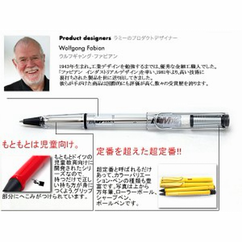 Lamy ラミー Safari サファリ ローラーボール スケルトン 透明 L312 通販 Lineポイント最大1 0 Get Lineショッピング