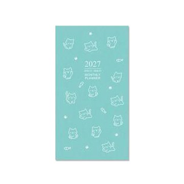 珠友Chuyu2027年60K月計劃筆記/貓戲/BC-60471-02