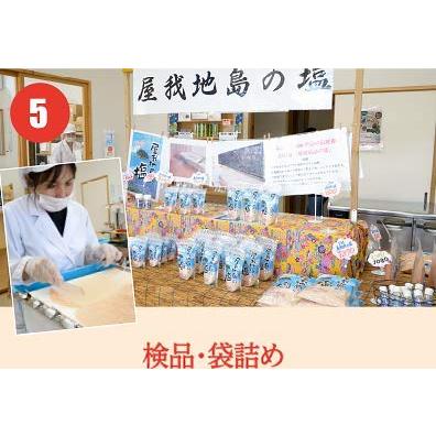 送料無料2 屋我地島の塩 1kg ２袋