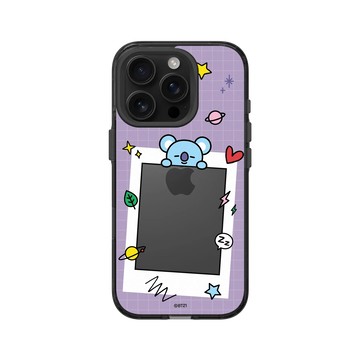 iPhone 16 Pro Clear (相機按鈕) 酷墨灰 - BT21 - KOYA Stay With You