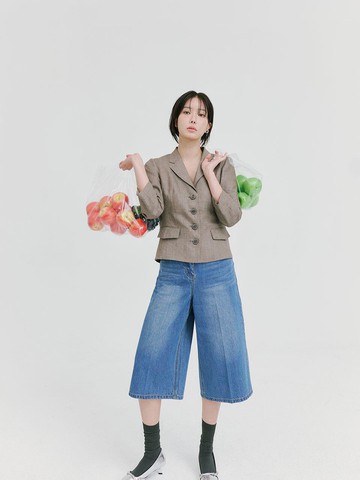 Pocket Line Single Blazer (BKJAE2134)