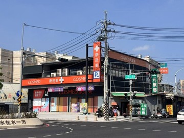 仁武【八卦寮商圈】醒目三角窗收租黃金店霸｜高雄市仁武區八德中路