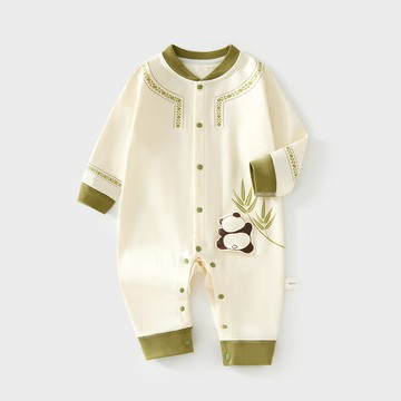 嬰兒春秋款連體衣寶寶新生兒無骨純棉哈衣男女寶寶嬰幼兒童裝爬服鑫弘-萌寶童裝可開發票