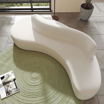 免運 沙發 弧形沙發 客廳沙發 接待沙發 休閒區沙發 服裝店沙發 異形弧形雙面坐沙發轉角商用小戶型休息區大廳大堂接待不規則沙發