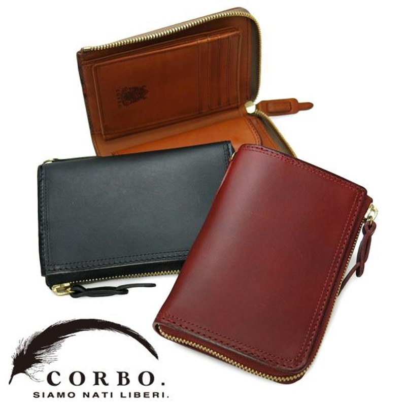 CORBO 財布 コルボ 二つ折り財布 corbo．