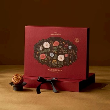 中秋節快樂✨【TASTE by MMHG】CNFlower聯名 秋日花境 精裝禮盒(月餅8入+花草茶包4入)(含運)【墊腳石】中秋佳節 月餅 伴手禮