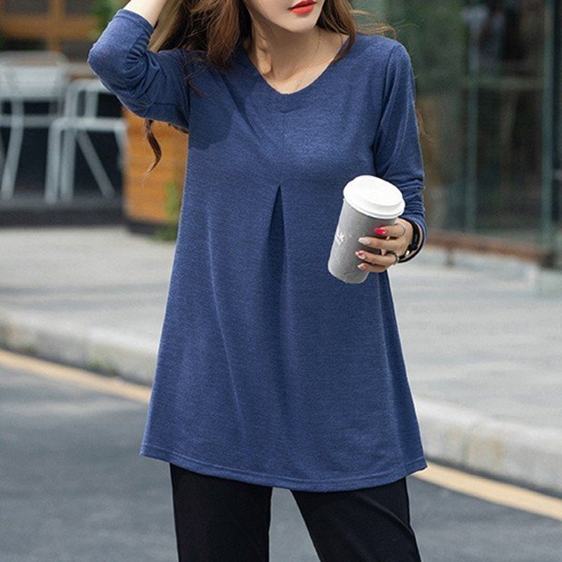 Tシャツ カットソー レディース 長袖 ロンt 秋 冬 無地 シンプル 大きいサイズ おしゃれ 黒 白トップス T605 通販 Lineポイント最大0 5 Get Lineショッピング
