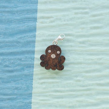 手工木製吊飾  八爪魚 吊飾  禮物訂製