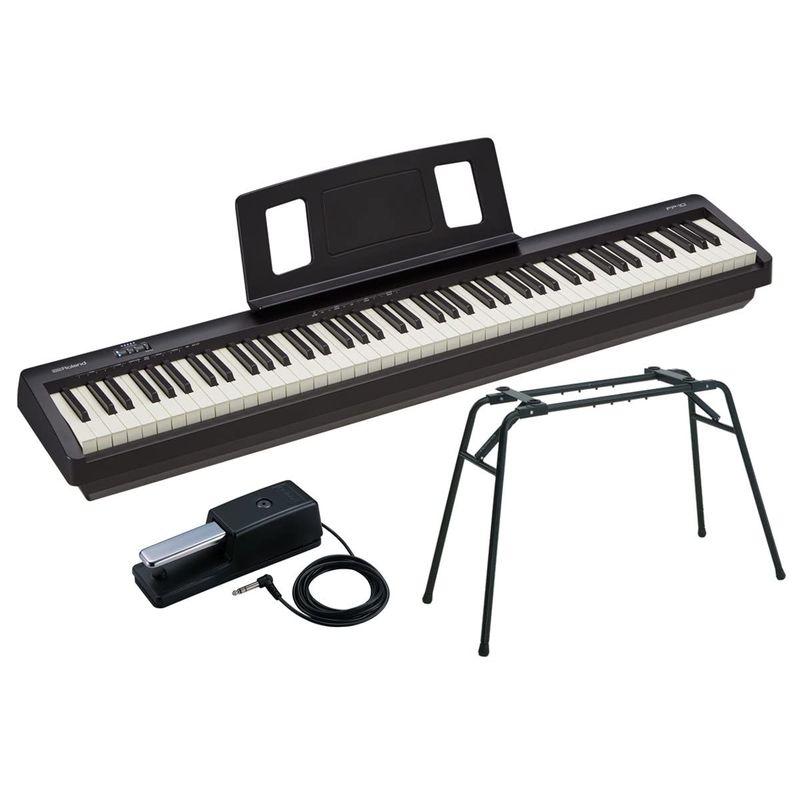 デジタルピアノ Roland Digital Piano FP-10-BK スタンドセット