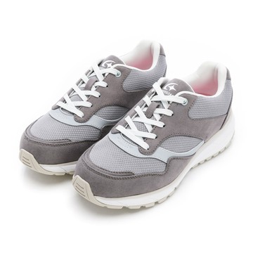 防水止滑系列-雨天不敗3E寬楦防水防滑機能女鞋-灰