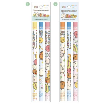 跳跳小雞 學齡前鉛筆-3入(隨機出貨)