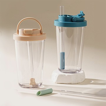 APEX｜ tritan 手提式吸管奶茶杯 710ml( 環保水壺 吸管杯    環保杯 奶茶杯 飲料杯)