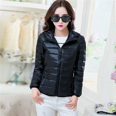 レディース ダウンジャケット ダウン ウルトラライトダウン ショート ショートダウン 白 軽量 黒 ダウンパーカー 通販 Lineポイント最大get Lineショッピング