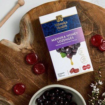 【隔日到貨】Manuka Health 麥盧卡蜂蜜喉糖 紐西蘭 MGO400+ 團購美食 零食 生日分享 效期27/05