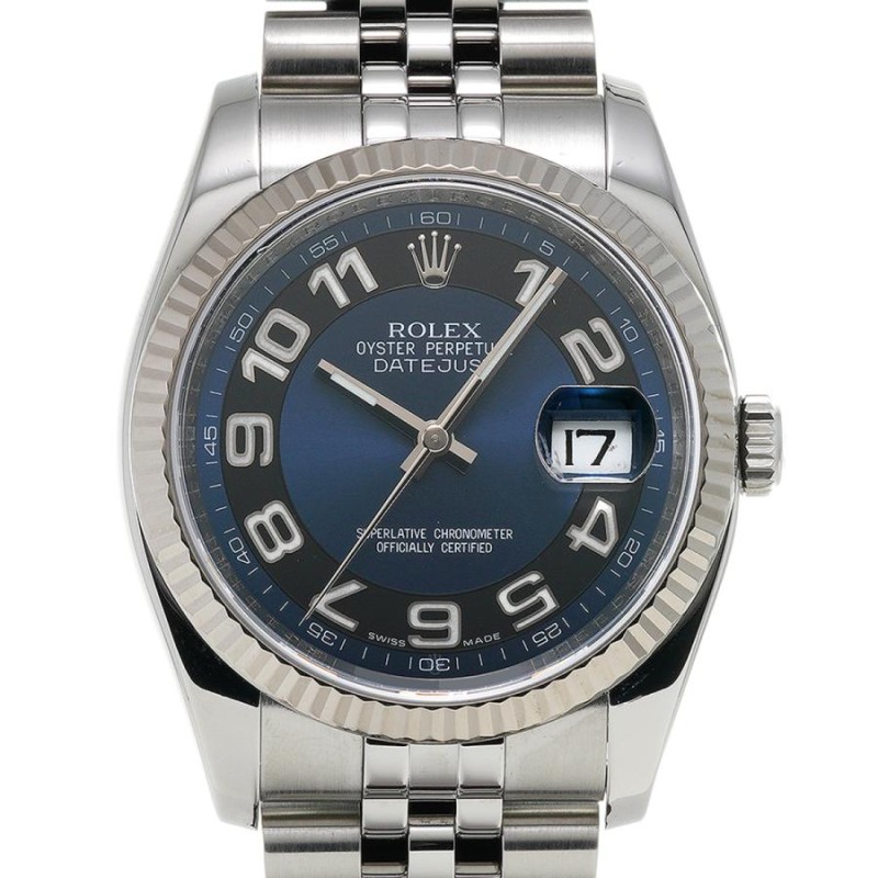 ロレックス ROLEX 116234 D番(2005年頃製造) ブラック メンズ 腕時計