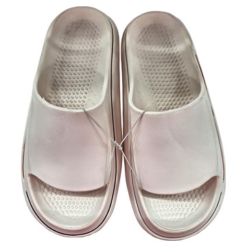 潮流時尚 防滑減震耐磨休閒透氣涼拖鞋 白色  44-45