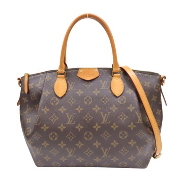 LOUIS VUITTON LV 路易威登 棕色 原花帆布 Turenne MM 兩用包 M48814 【二手名牌BRAND OFF】