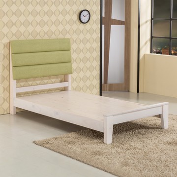 as-三采3.5尺貓抓皮床台-107x203x106cm