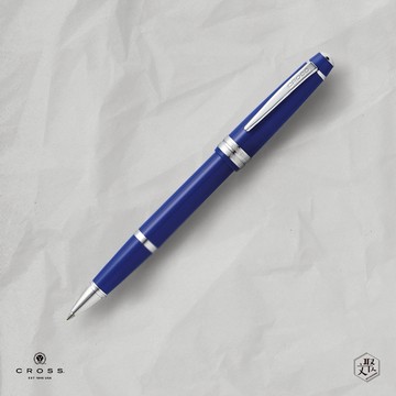 【CROSS】 Bailey Light貝禮輕盈系列亮藍鋼珠筆  (原廠正貨)