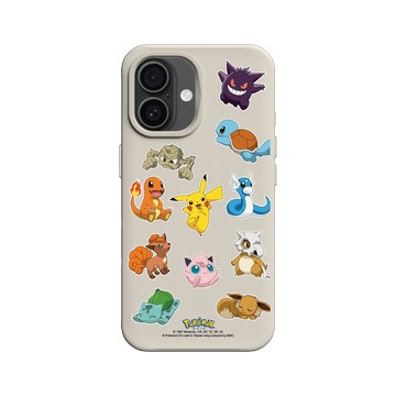 iPhone 16 SolidX 貝殼灰 - 寶可夢 Pokemon - Sticker-去吧寶可夢