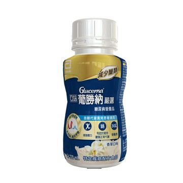 【贈1罐】亞培 葡勝納嚴選糖尿病營養品-香草口味(220ml/24罐/箱)【杏一】
