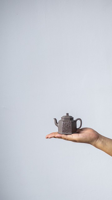 小金钟 慕古款 130cc 原矿顶级青灰料 温润如玉 器型优雅大气宜興