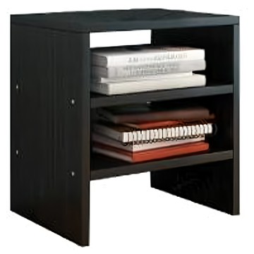 ika 無抽款櫃  黑胡桃色  3層