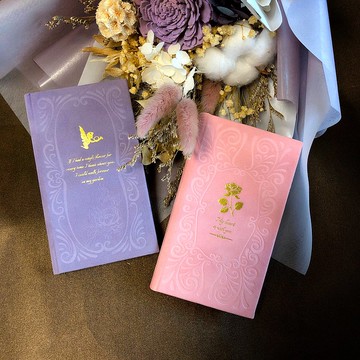 質感燙金絲絨精裝筆記本 共6色/ 2尺寸