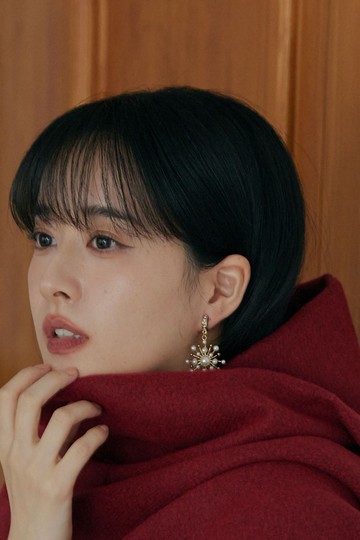 COR-DATE / 珍珠雪花耳環