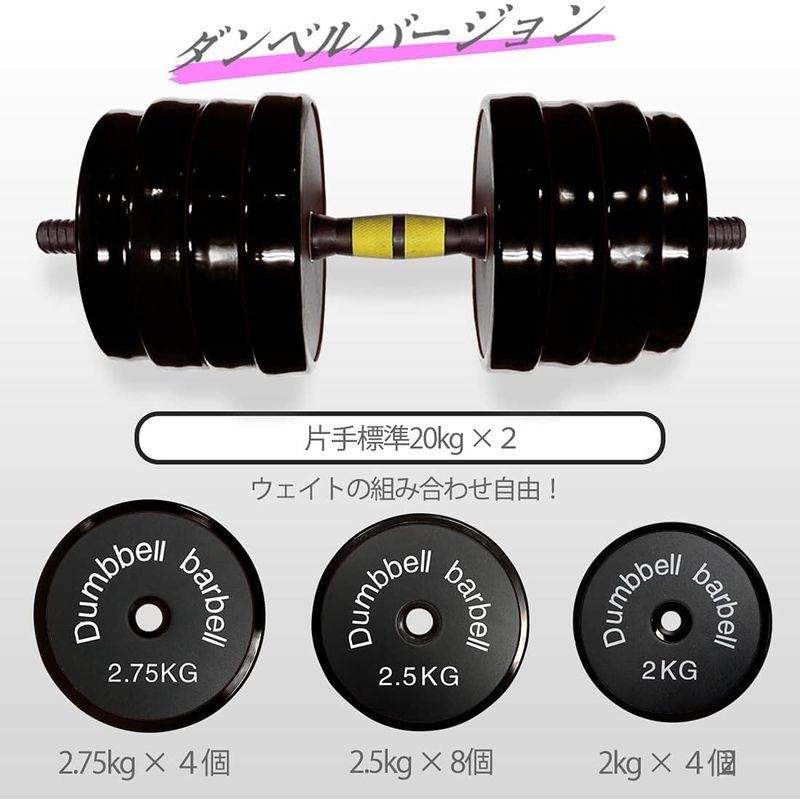 フィットネス用具 ダンベル スチールダンベル 可変式 可変式