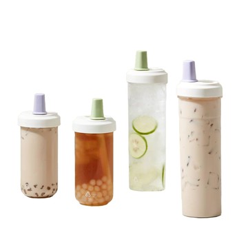 【UDiLiFE】 生活大師 珍奶隨行冷水杯 850ml 珍奶杯 珍珠奶茶杯 手搖飲杯 吸管杯 隨行杯 環保杯