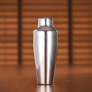 小號法式兩段式搖酒壺500ml 鏡光/鍍金/玫瑰金搖壺 調酒器 雪克壺