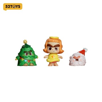 52TOYS CiCiLu暖暖小聖誕萌粒手辦 吊卡