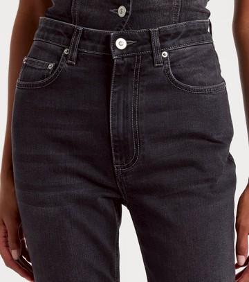 Area Bow-detail cropped straight jeans