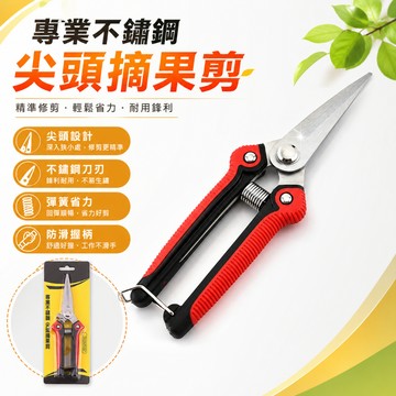 園藝剪刀🎍修剪樹枝剪刀 農用剪刀 葡萄剪 安全剪刀 園藝修枝器 果樹剪 花枝剪刀 不鏽鋼修枝剪 花剪 剪定鋏 粗枝剪刀