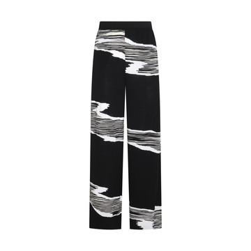 Missoni - Black And White Wool Trousers