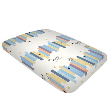 Outdoorbase 超柔磨毛充氣床包套 (L/XL號共用) 星光燦燦 舒適透氣 台灣製造  1入