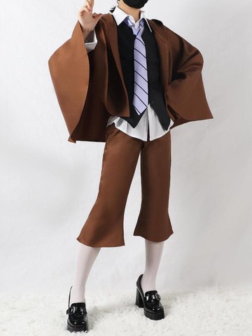 快速出貨 FFN動漫cos文豪野犬cos江戶川亂步cos服角色動漫二次元服裝全套