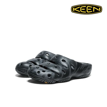 KEEN  男款 一體成型拖鞋 YOGUI 1028525 / 黑/印花